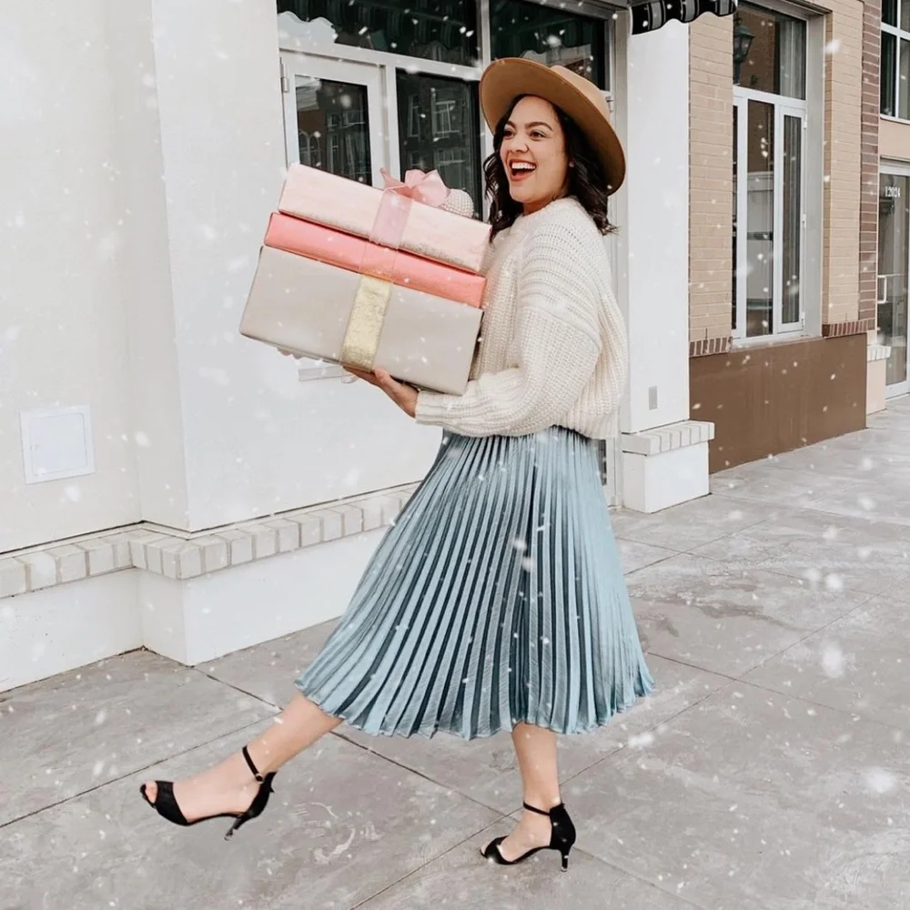Anthropologie Pleated Skirt - Picture 2 of 6